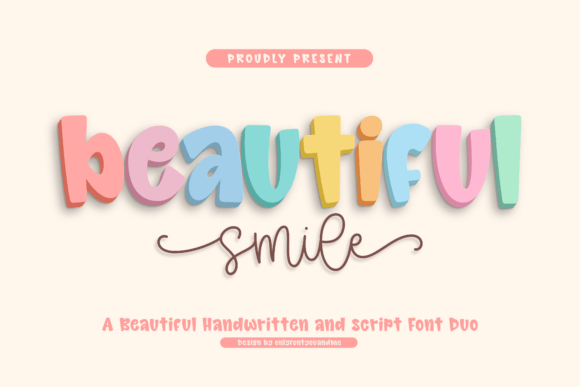 Beautiful Smile: A Font Duo for Joyful Design