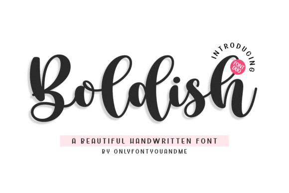 Boldish: A Creative Font for Modern Design Projects