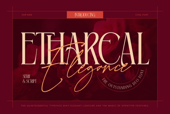 Ethereal Elegance: The Font Pairing That Feels Like a Love Story