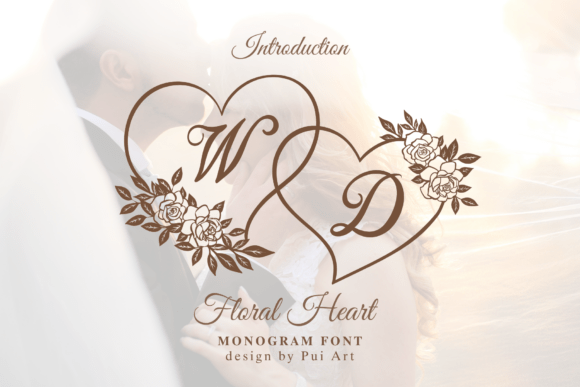 Floral Heart Monogram: A Designer's Guide to Romantic Branding