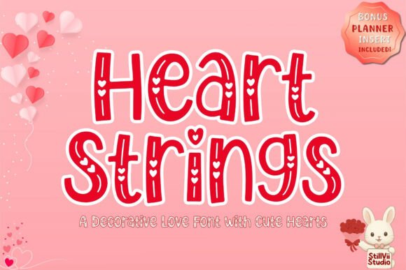 Heart Strings: A Font That Captures the Whimsy of Handwritten Love Notes
