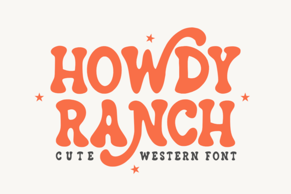 Howdy Ranch: The Font That Brings Frontier Spirit to Your Designs
