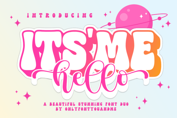 Itsmehello Regular: A Font Pairing for Playful, Professional Design