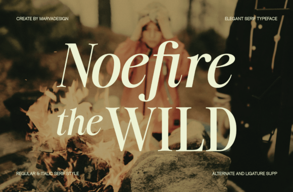 Noefire: A Serif Font Blending Modern Elegance with Classic Charm