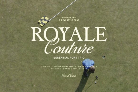 Royale Couture: The All-in-One Font Collection for Cohesive Branding