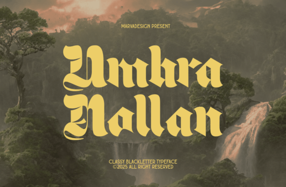 Umbra Nollan: Bold Blackletter for Impactful Design