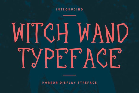 Witch Wand: A Heavy-Stroke Halloween Font for Bold Branding